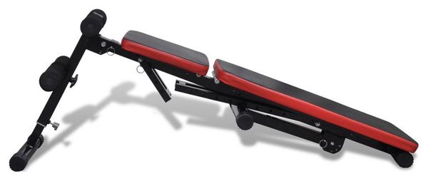 Banc de musculation multipositions Réglable sport fitness musculation 0702051