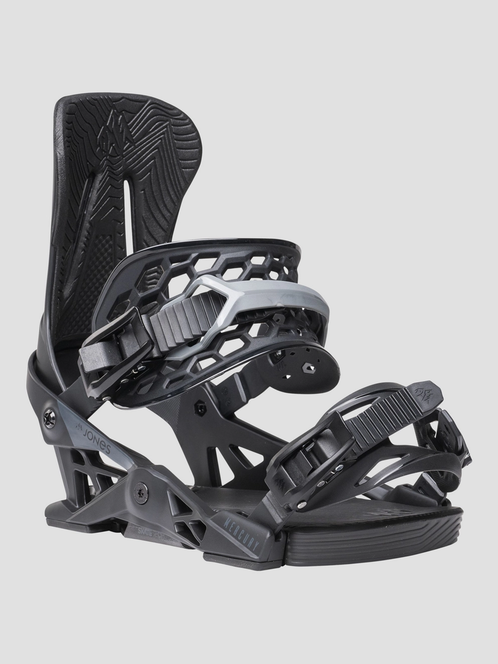 Jones Snowboards Mercury 2025 Snowboard Bindings eclipse black