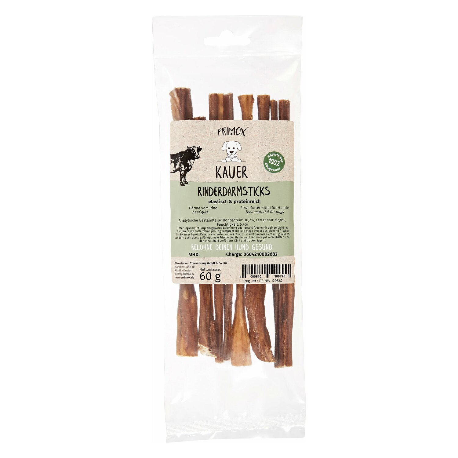 PRIMOX Rinderdarmsticks - 60g