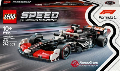 LEGO Speed Champions 77250 MoneyGram Haas F1 Team VF-24-racerbil