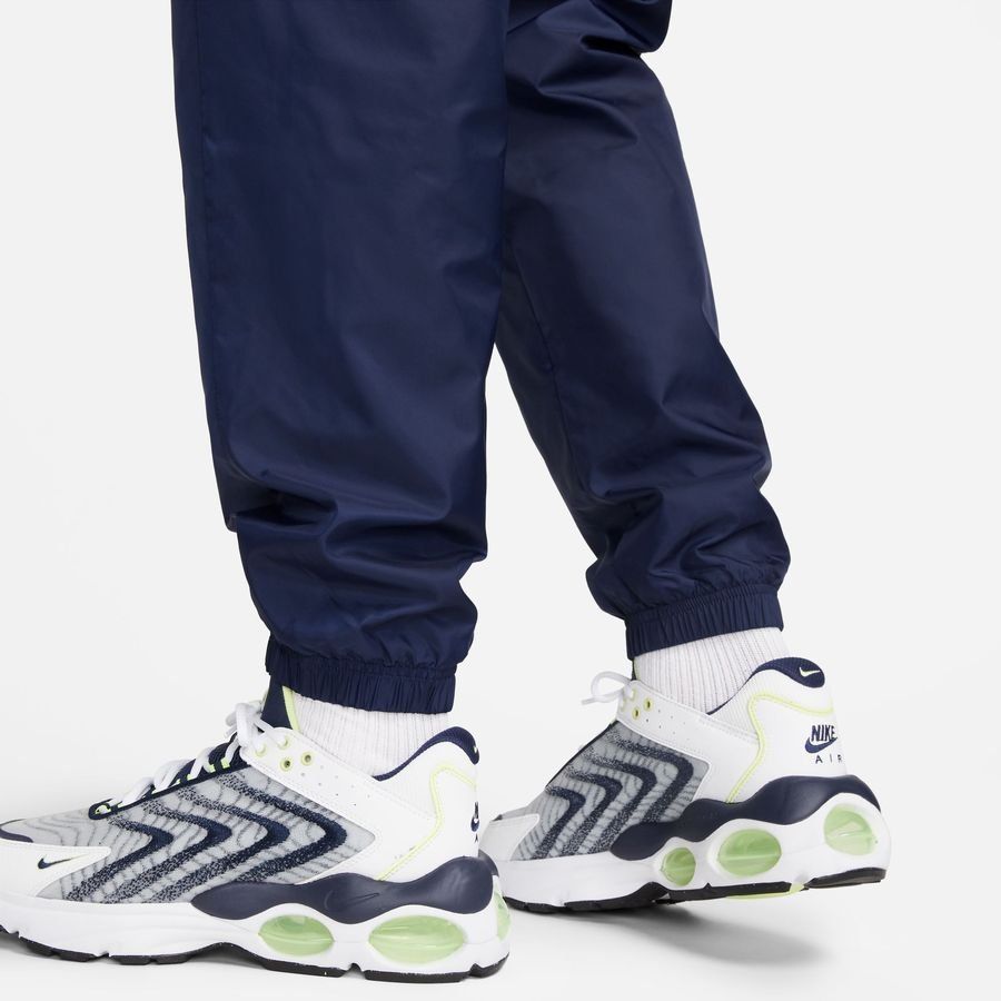 Nike Survêtement NSW Club Lined Woven - Bleu Marine/Blanc