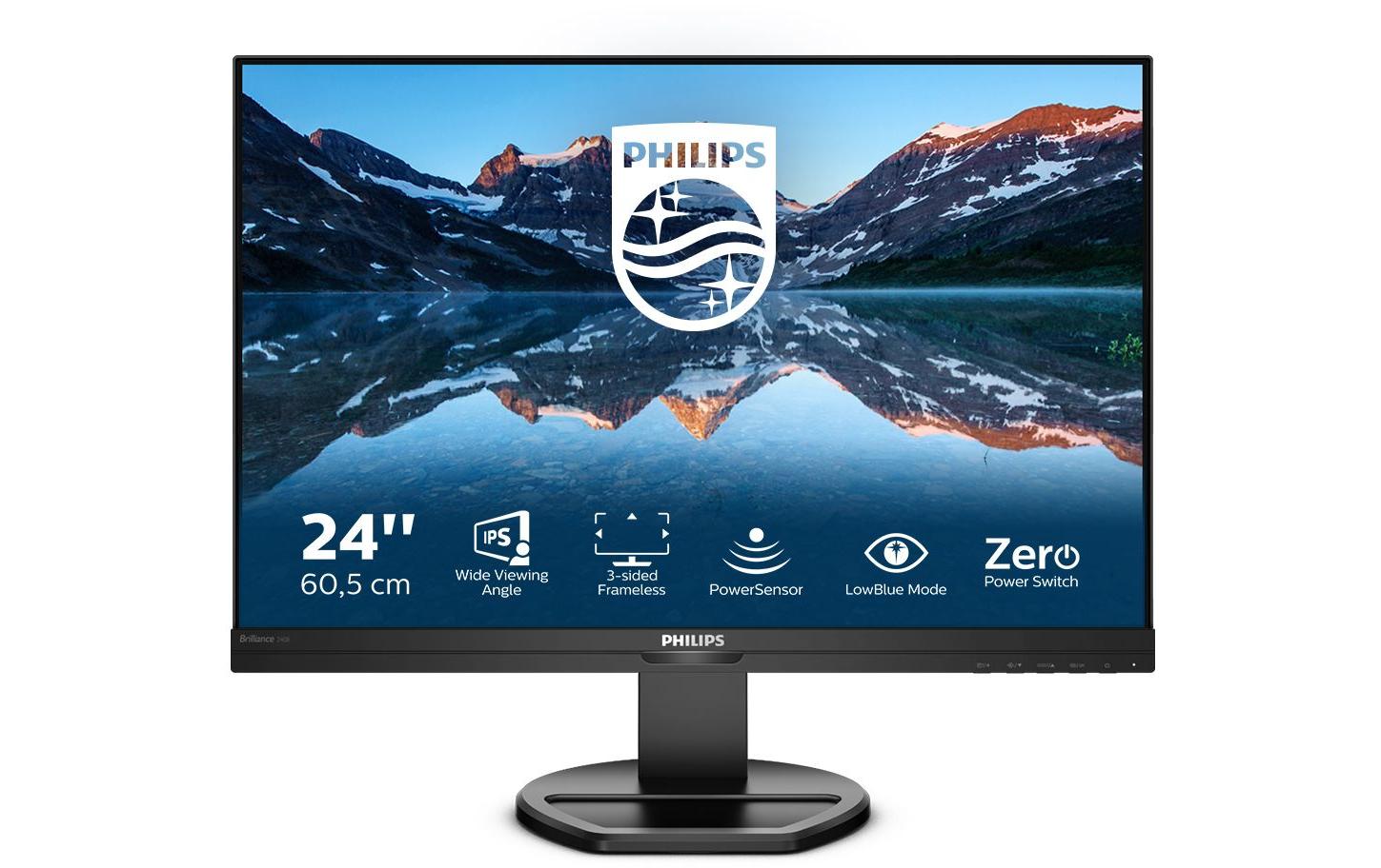 Monitor 240B9/00<br>Ergonomischer Arbeits- und Allround-Monitor mit erweiterter Konnektivität