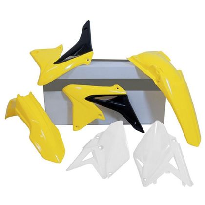 Kit plastiques R-tech 4 p couleur origine - Jaune
