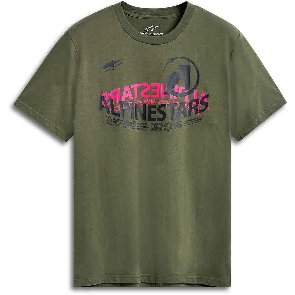 Alpinestars - T-shirt Semicircle SS CSF Kaki