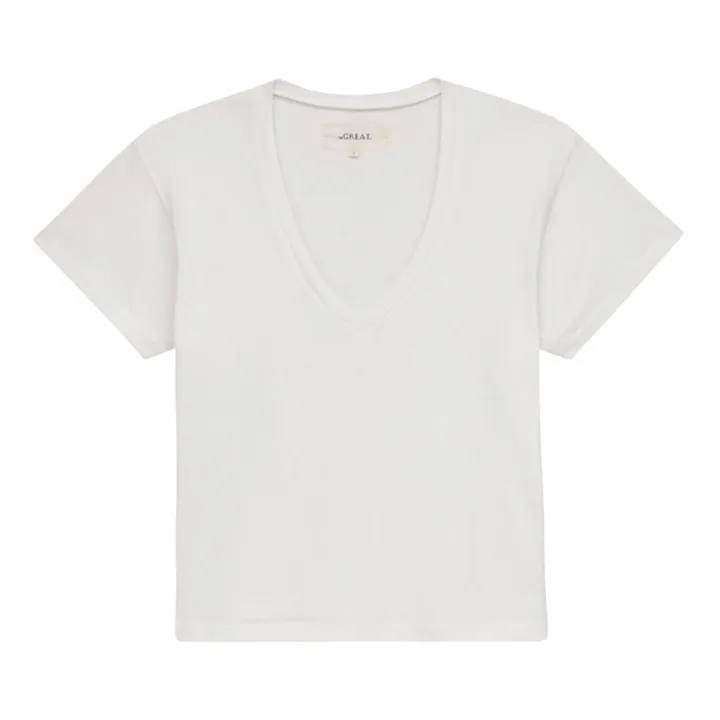 The Great T-shirt The V-Neck | Blanc