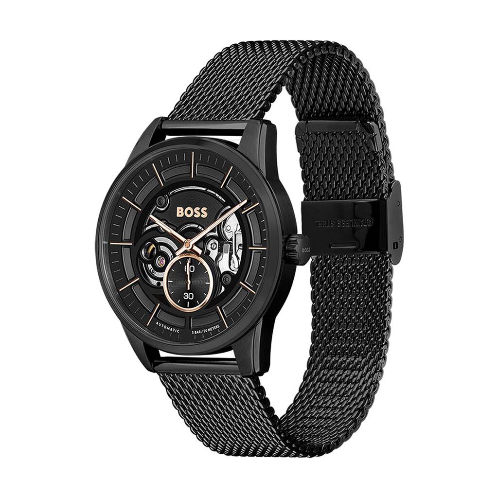 Montre Boss sophio Auto Noir