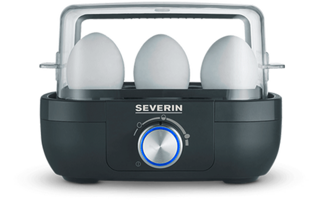 Severin EK 3166 Eierkocher mit Kochzeitüberwachung 420 W Schwarz