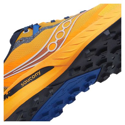 Chaussures Trail Saucony Peregrine 15 Orange/Bleu Homme