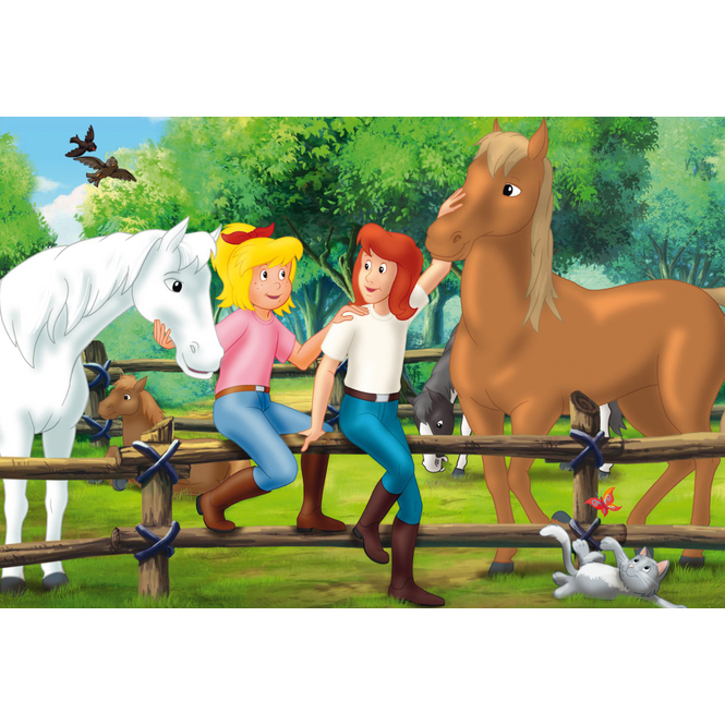 Puzzle-Box - Bibi & Tina - 4-in-1