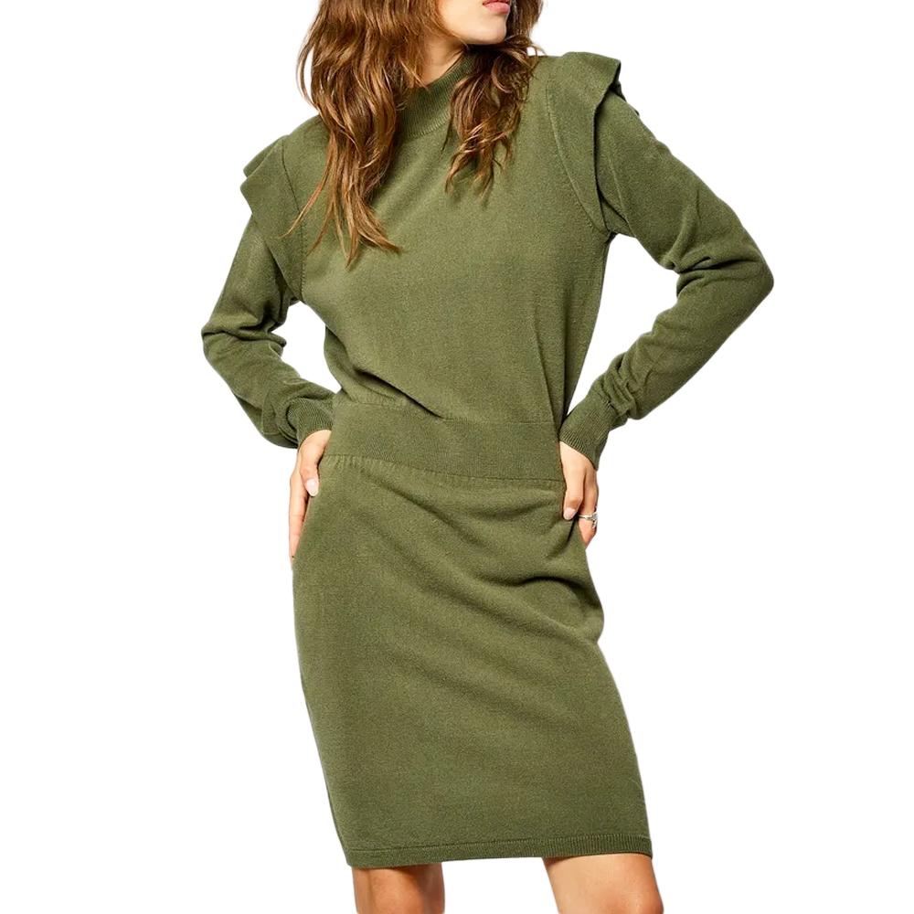 Kaporal Robe Pull Kaki Femme Kaporal MOJI