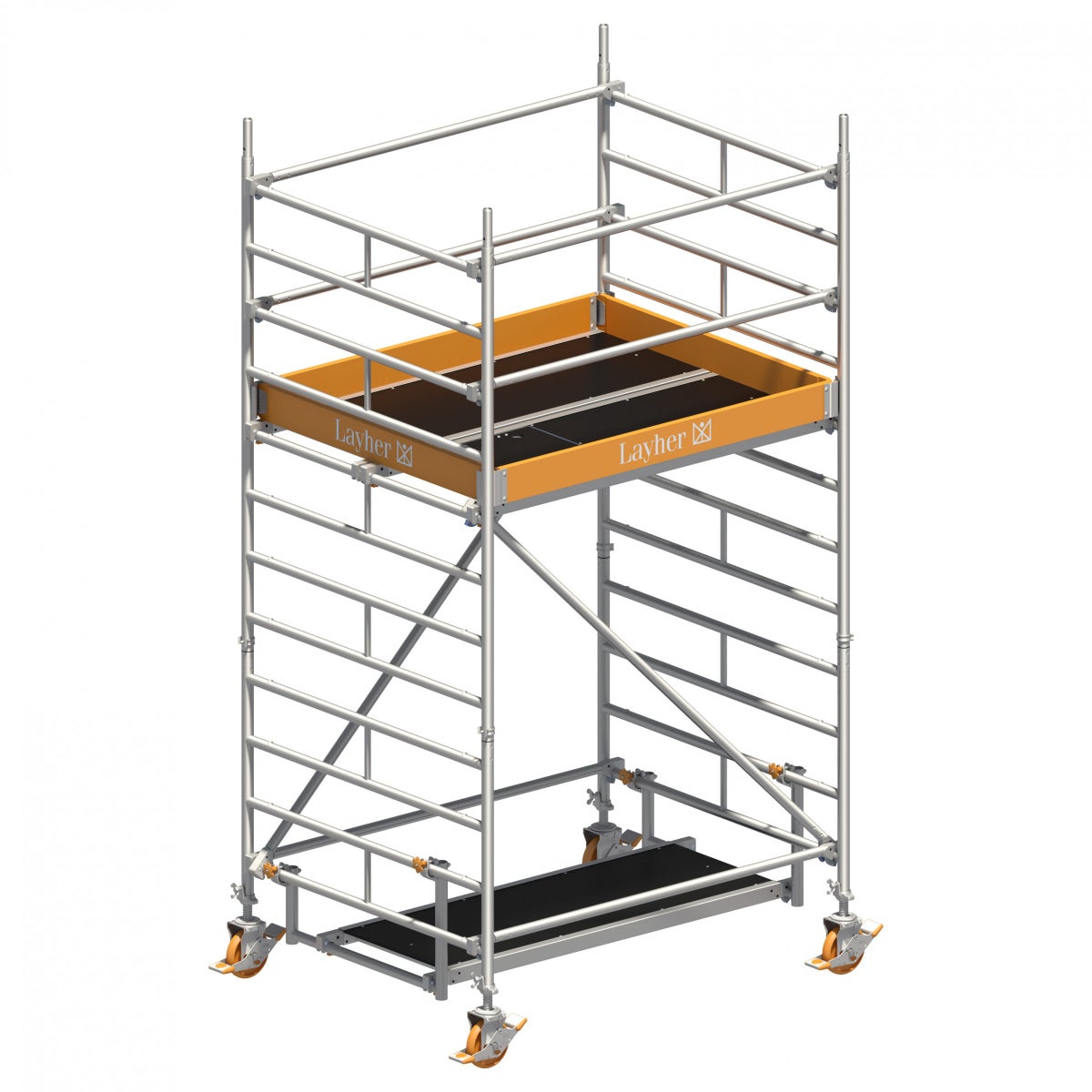 Layher mobiele steiger Uni Kompakt P2 4.20m AH