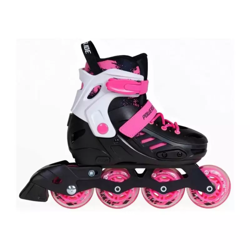 Roller en ligne junior ajustables POWERSLIDE Khaan SQD Pink