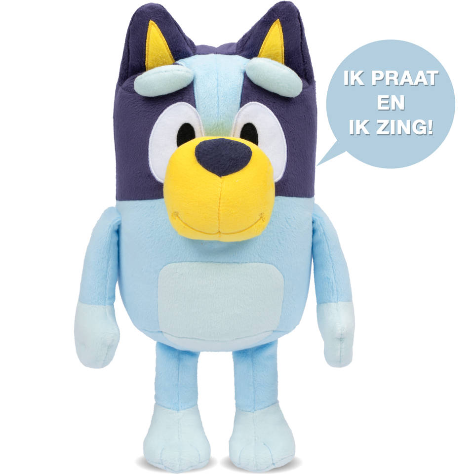 Bluey knuffel pratende Bluey
