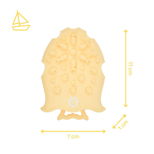 Brosse de massage en silicone - BADABULLE