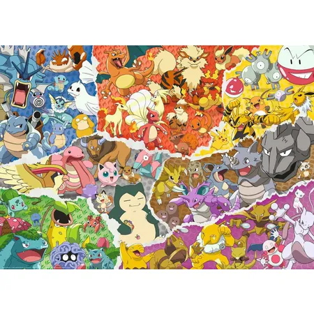 Ravensburger Puzzle - Pokémon Abenteuer, 1000 Teile