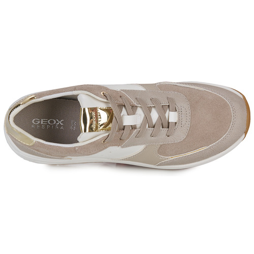 Geox - D BULMYA - Beige / Blanc / Doré