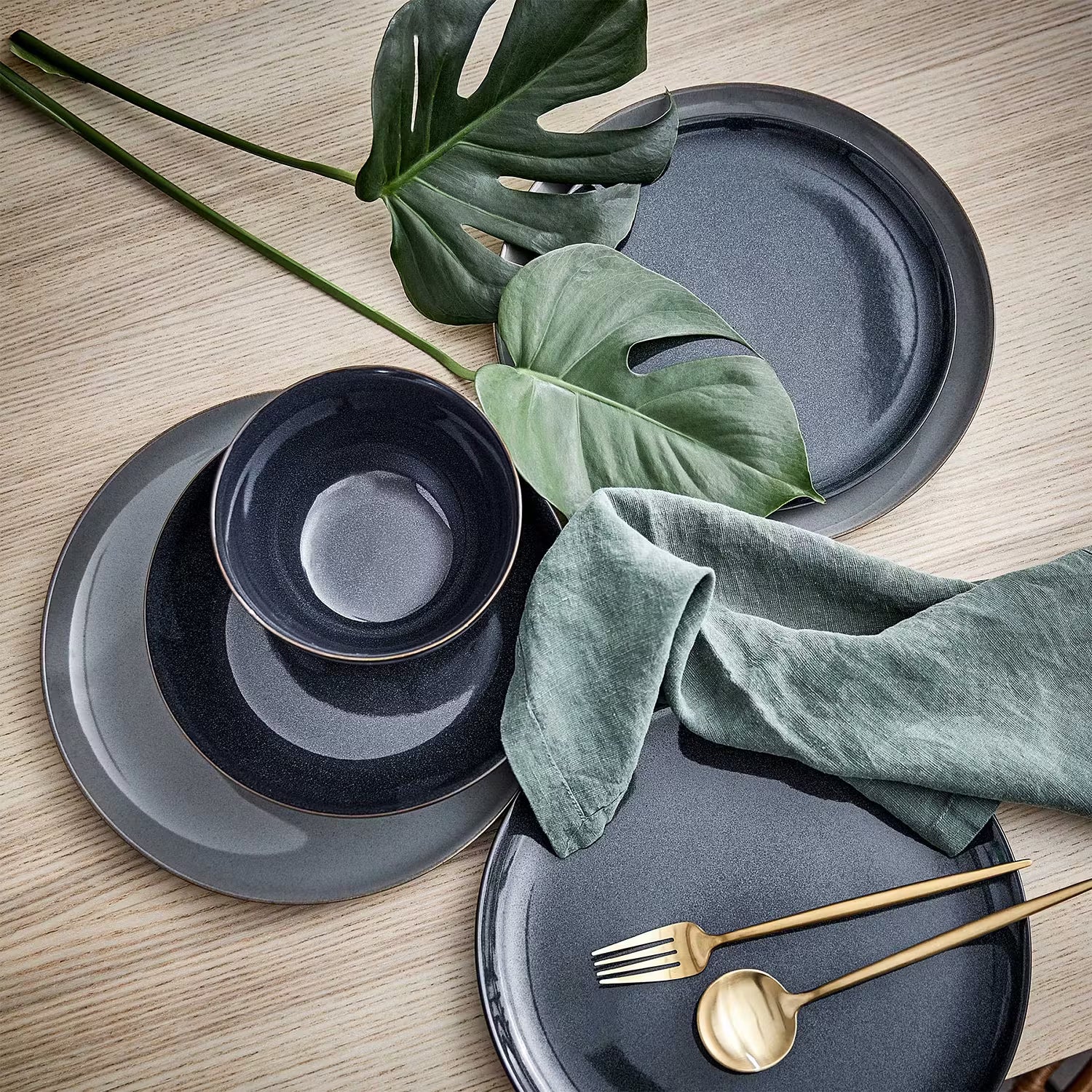 NATIVE Dinnerteller 4er-Set