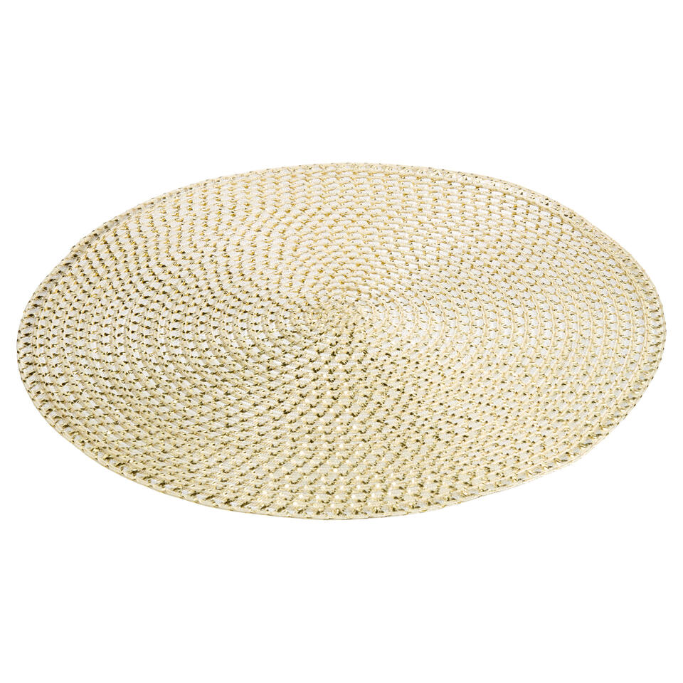 Placemat Roxy Goud - Ø38 cm