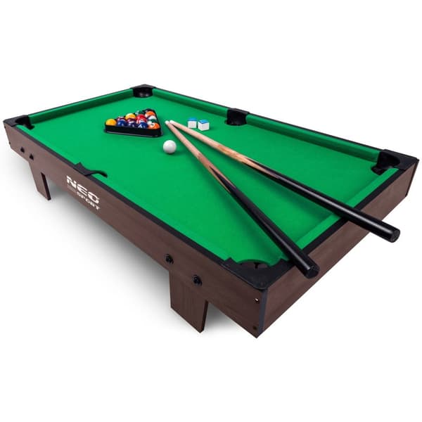 Biljardbord for spill, 92 x 52 x 19 cm, modell NS-806
