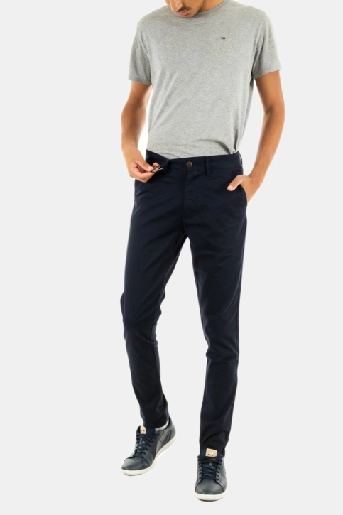 pantalons salsa slim bleu