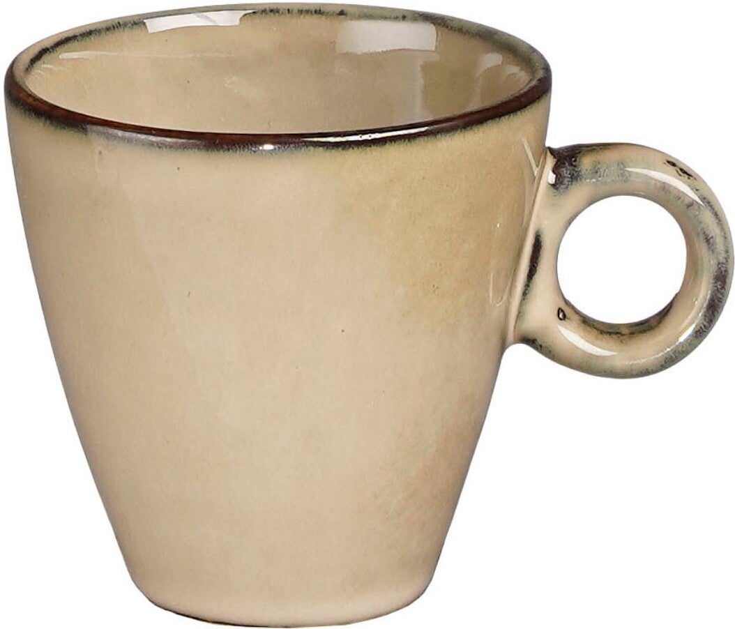 Mica Decorations espressokop Tabo crème D 6,5 H 6 cm