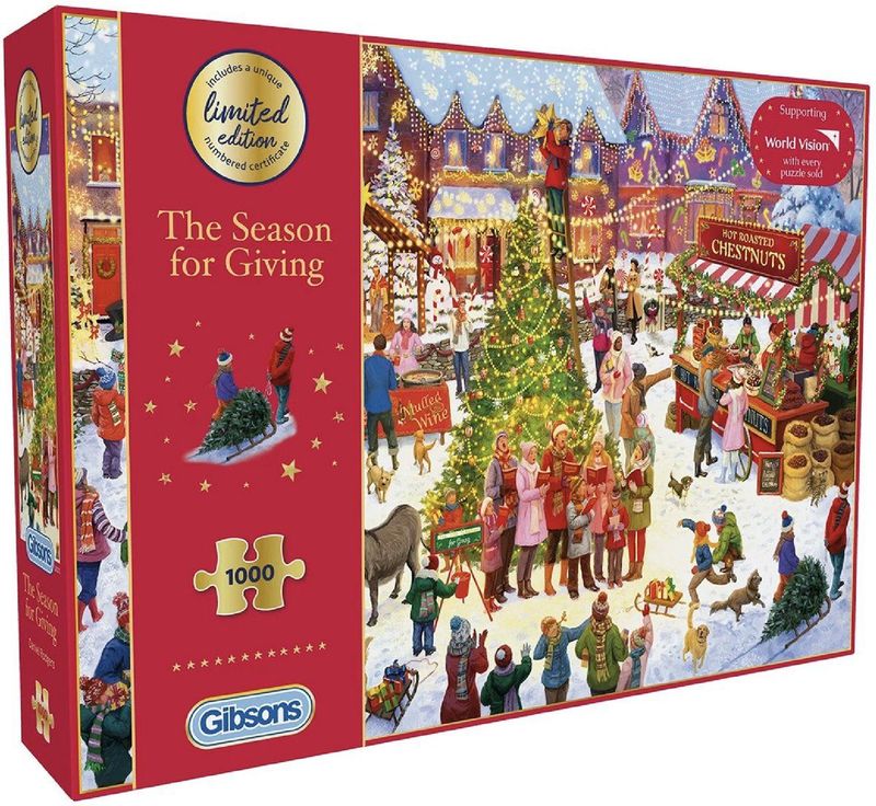 Gibsons - The Season of Giving - Legpuzzel - 1000 stukjes - 68×49 cm
