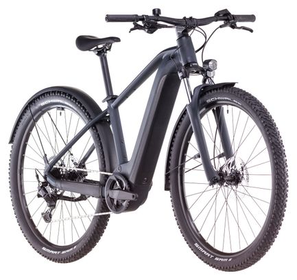 VTT Électrique Semi-Rigide Cube Reaction Hybrid Performance 625 Allroad Shimano Cues 9V 625 Wh 29'' Noir Night 2025