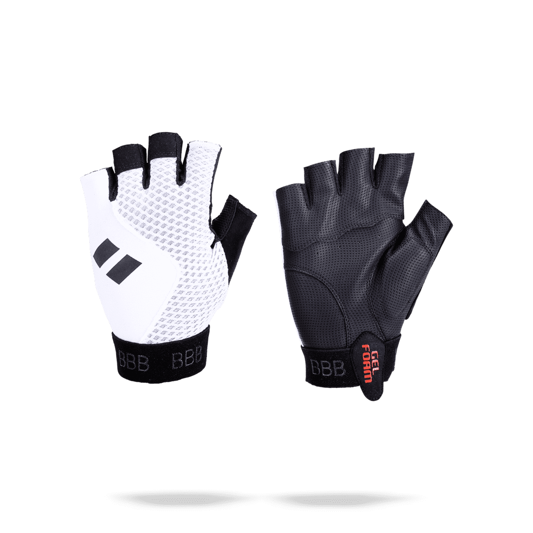 BBB Cycling Equipe BBW-57 Zomer Fietshandschoenen Wit