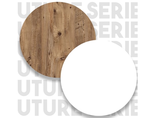 CONCEPT1 - Table basse Fr14-Aw Pin blanc de l'Atlantique 90 x 60 x h28,6