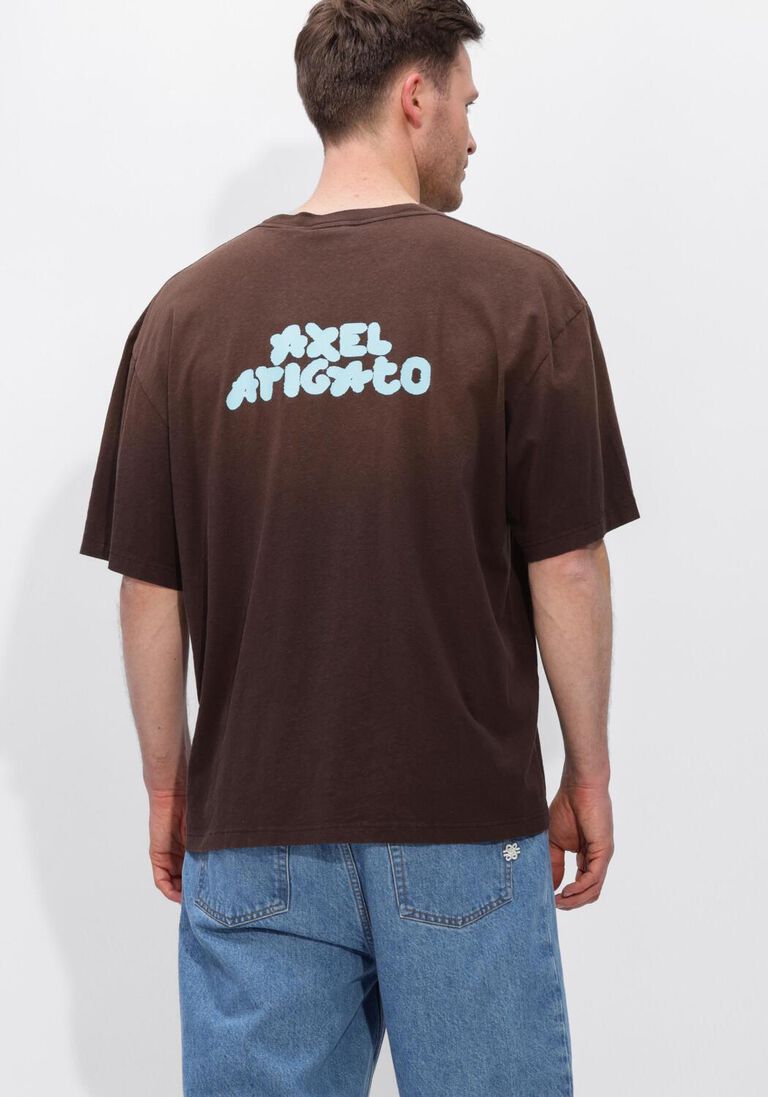 bruine axel arigato t-shirt bubble reverse t-shirt