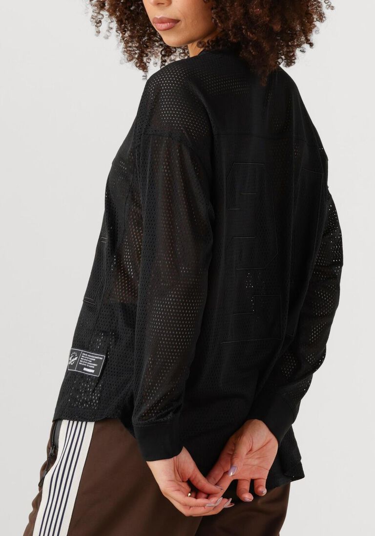zwarte haute l'amitié tops & t-shirts drift ls sports blouse
