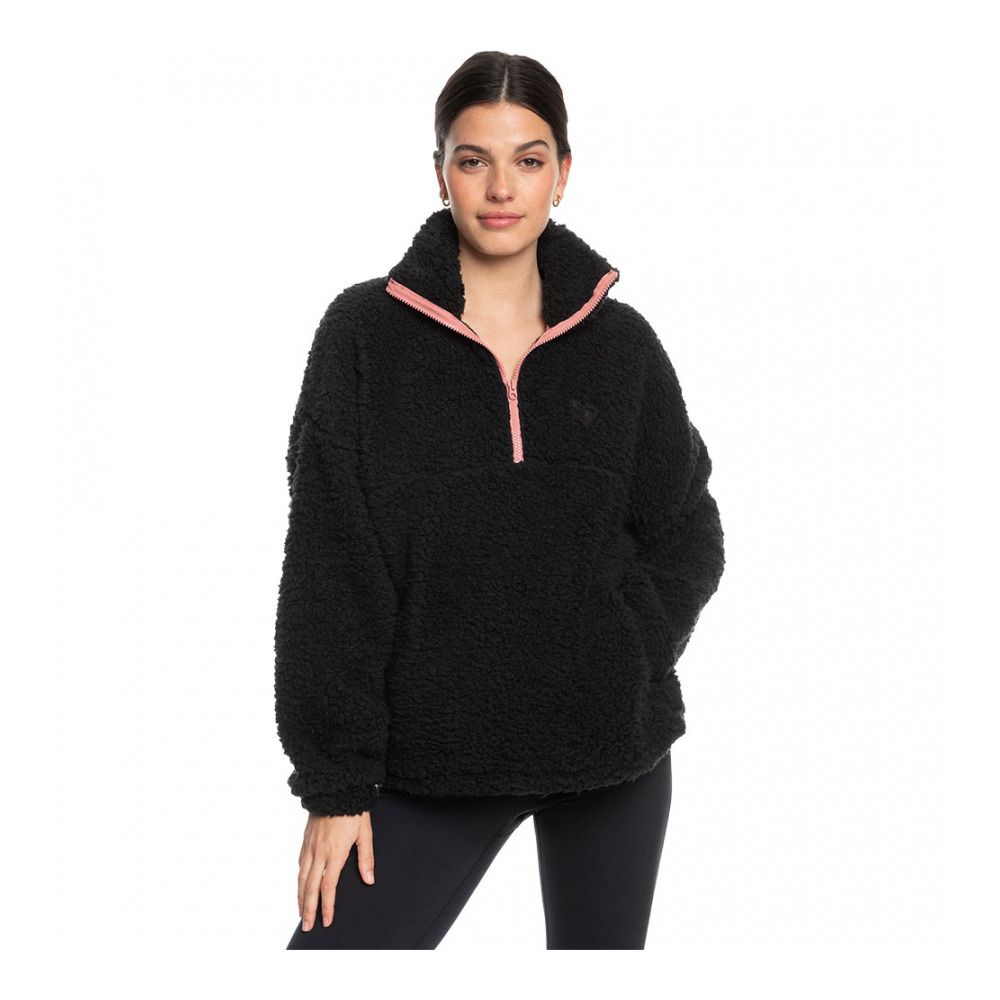 Roxy WOW SHERPA - Polaire Femme anthracite