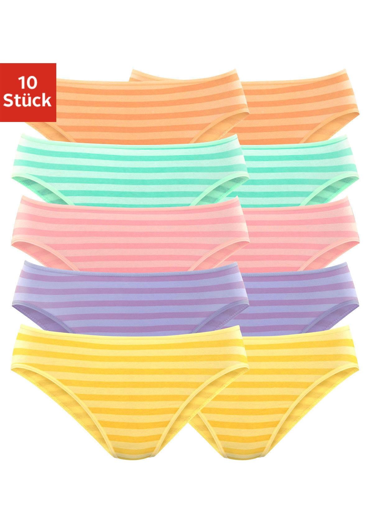 petite fleur Bikinislip , aus elastischer Baumwolle
