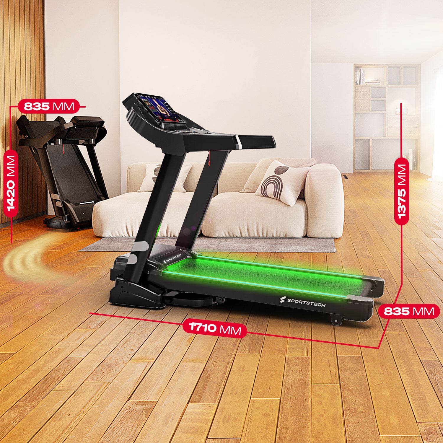 F37s Profi-Laufband Vorführgerät