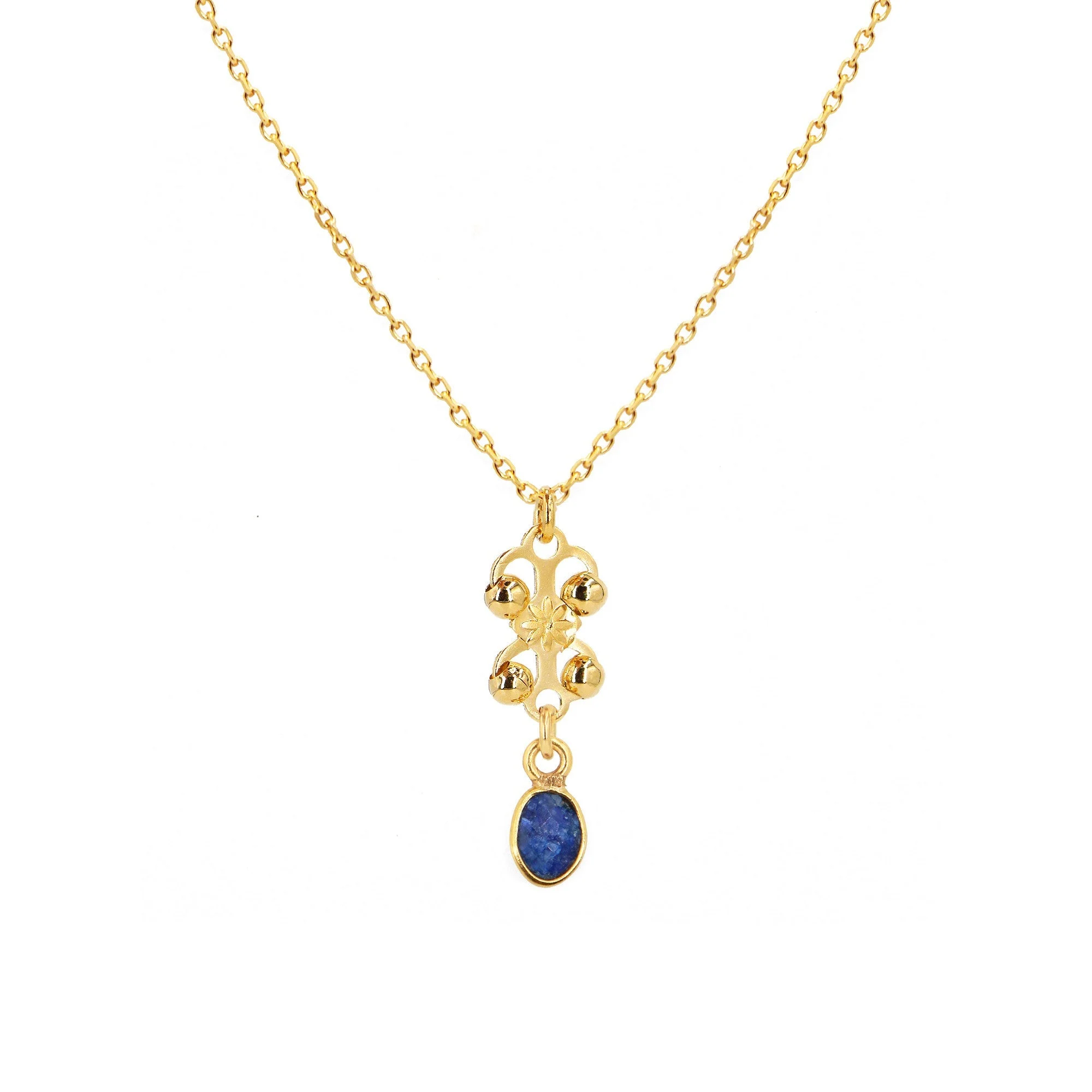 FARAH - Collier | Bleu
