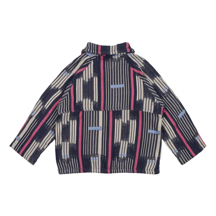 the new society Veste Echo Coton Bio | Bleu marine