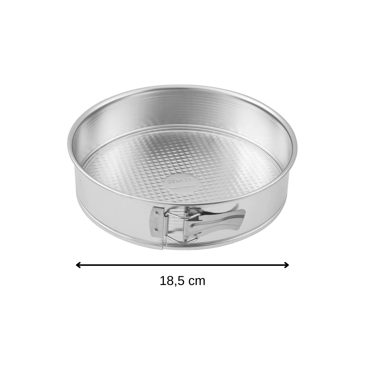 Moule à manqué à charnière 18,5 cm Silver Zenker