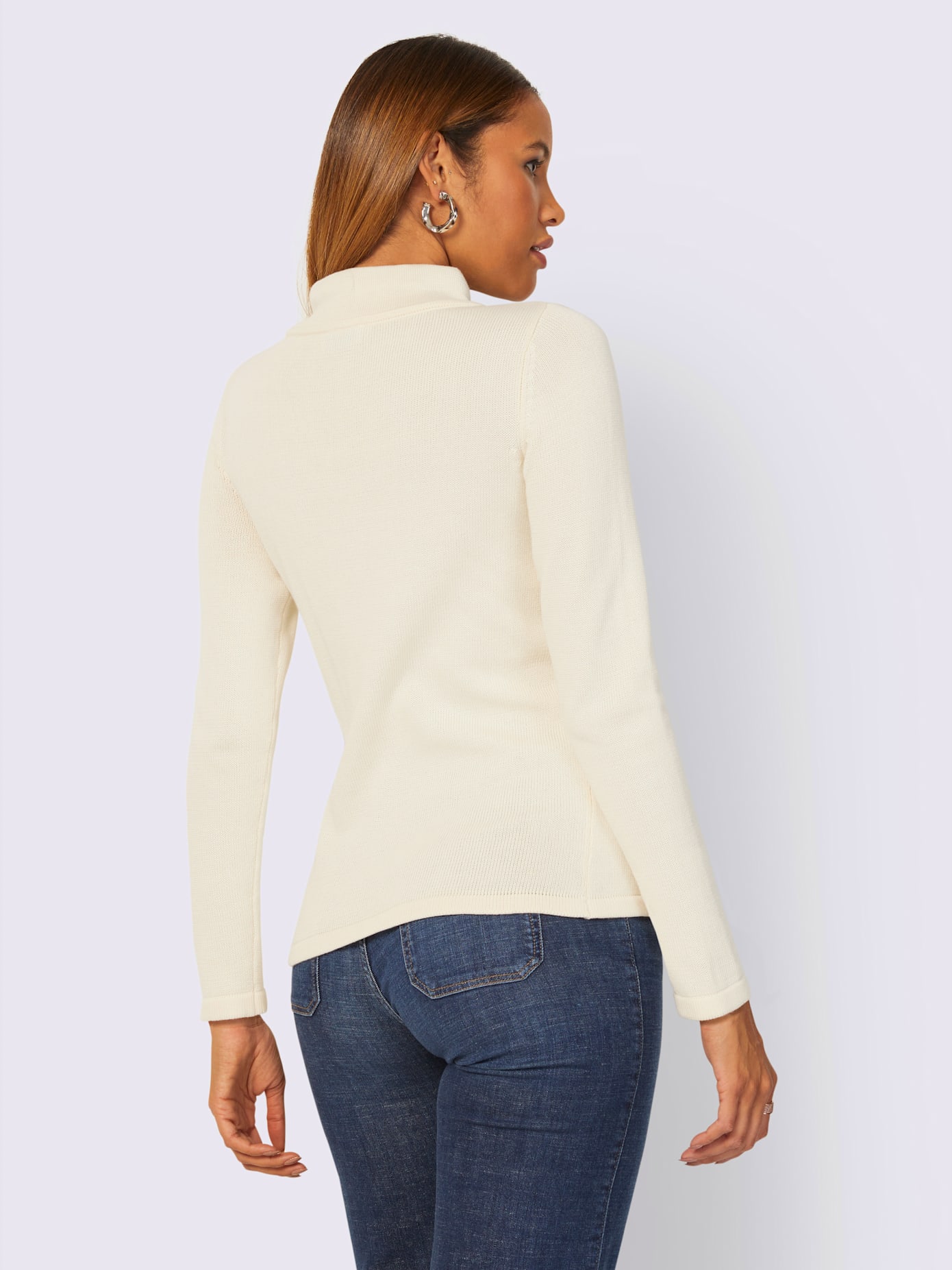 Pull pur coton