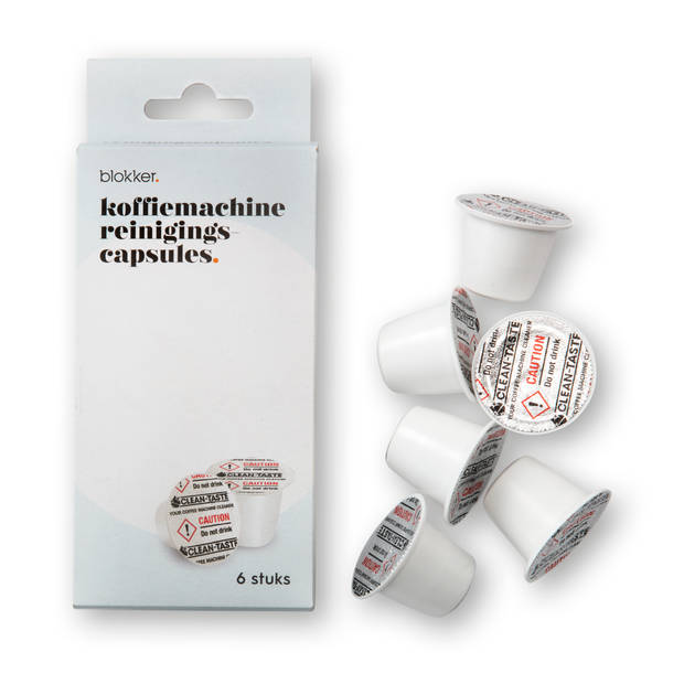 Blokker Koffiemachine Reinigingscapsules 6 stuks