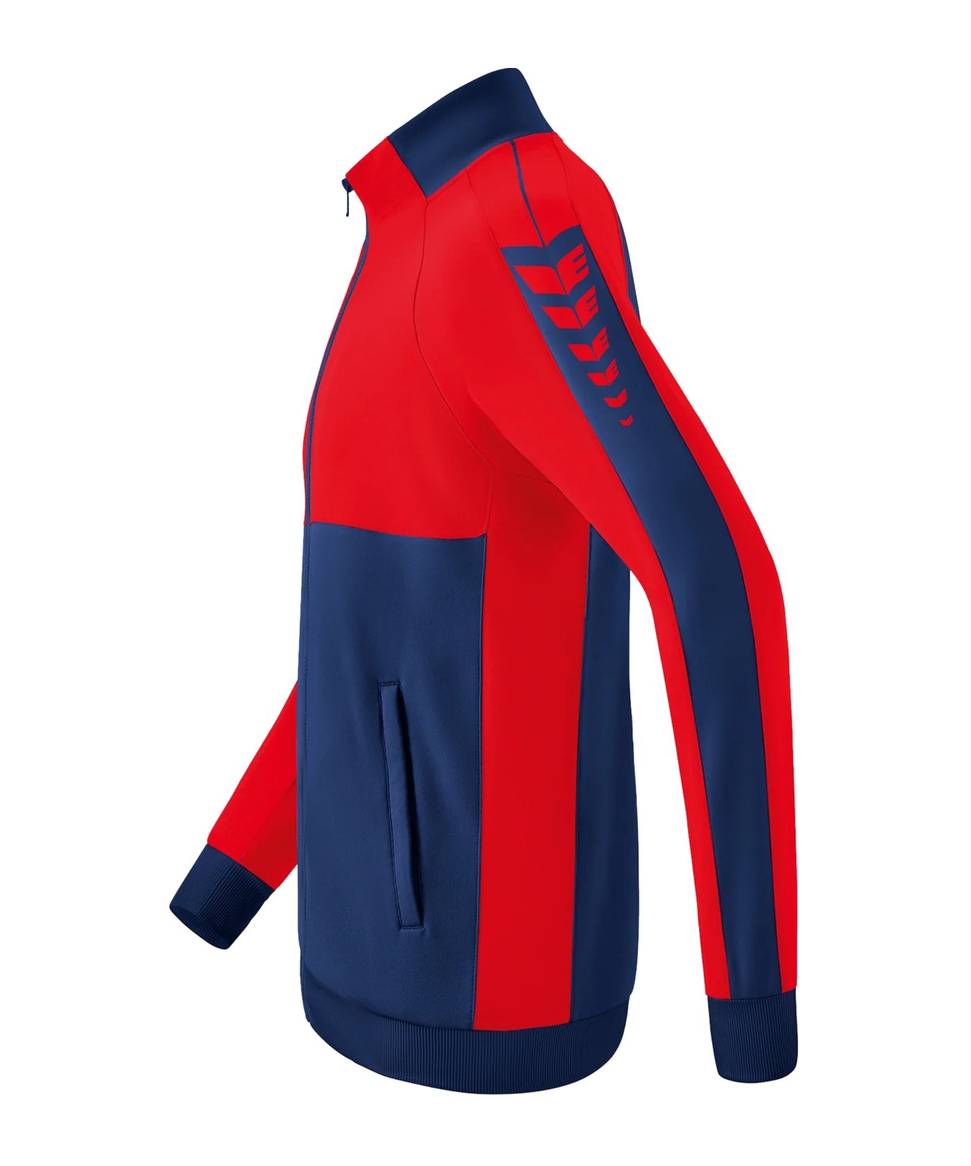 Erima Six Wings Trainingsjacke Kids Blau Rot