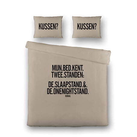 Dekbedovertrek RUMAG - Mijn Bed Heeft Twee Standen