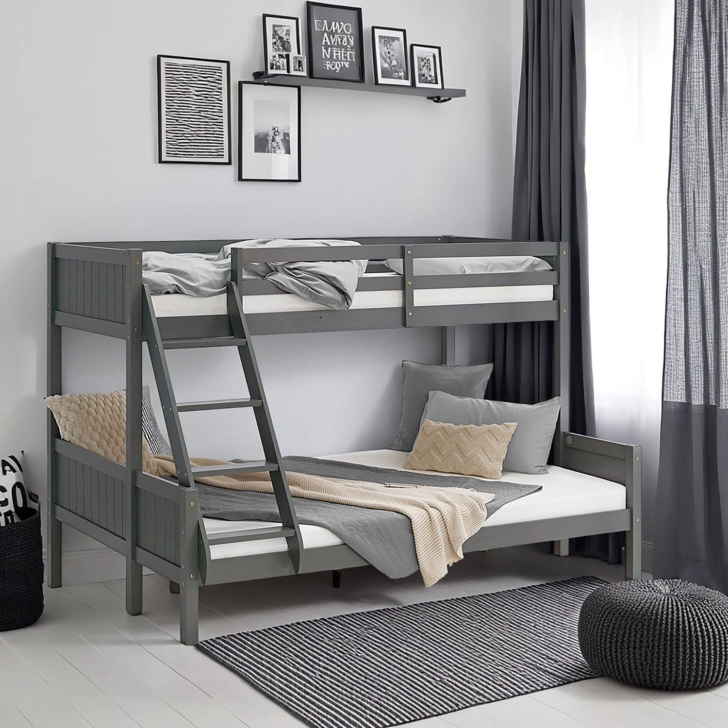 Homestyle4u Etagenbett 90x200 und 140x200