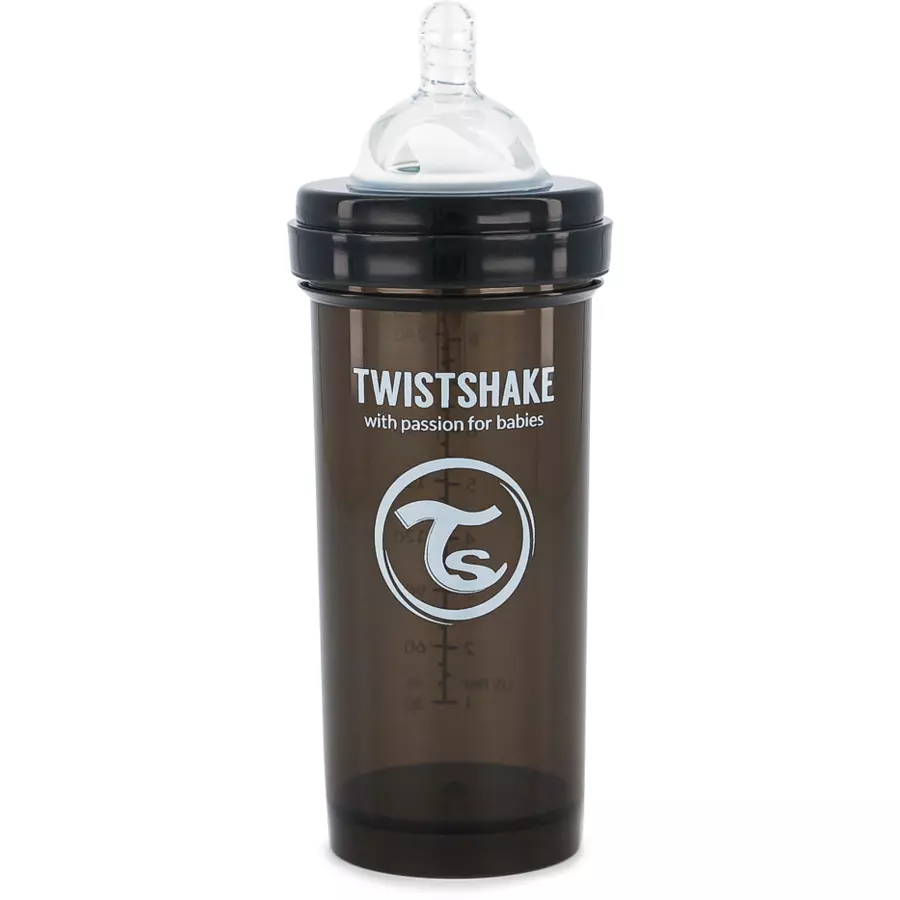 TWISTSHAKE Babyflasche Anti-Kolik 260 ml in schwarz