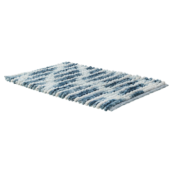Badmat Vintage 50x80cm blauw