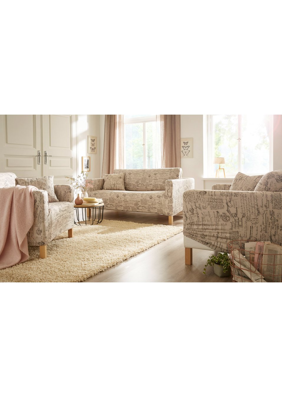 Housse à motif vintage