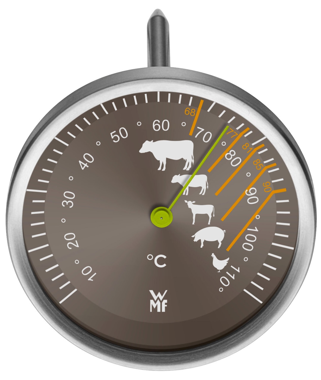 WMF Bratenthermometer bis 250 Grad Edelstahl