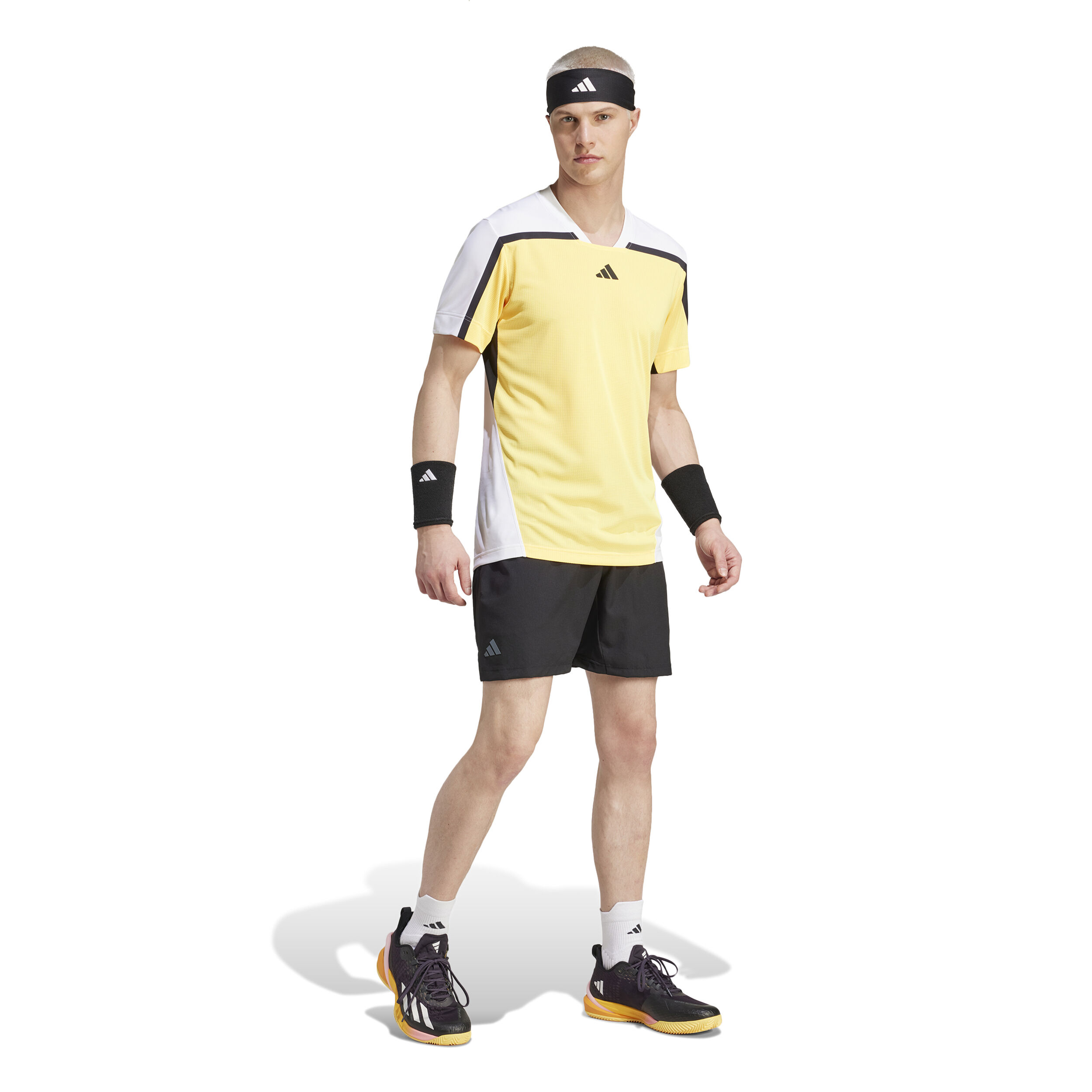 adidas Short & Tigth Set 7in Shorts Hommes - Noir , Orange