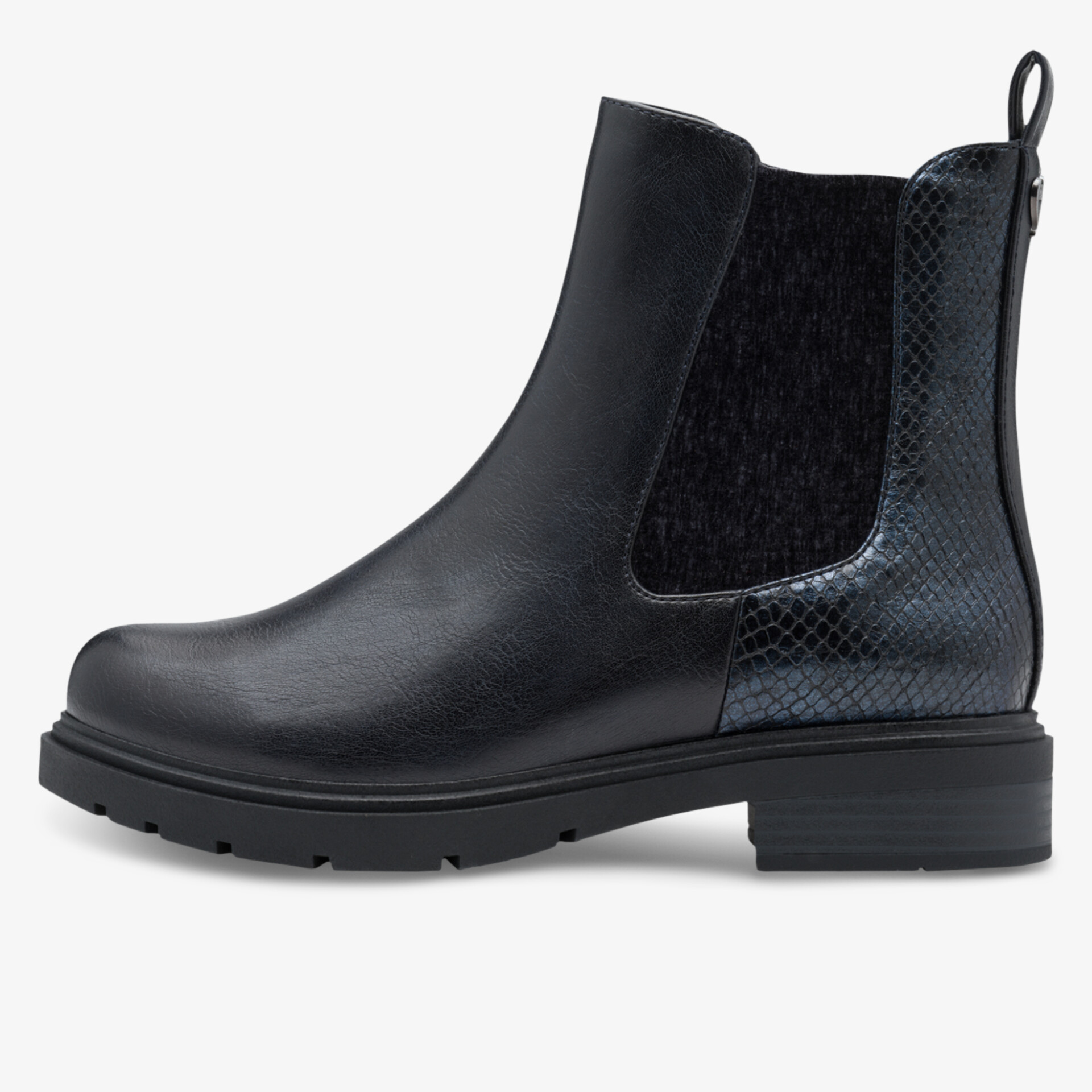 MARCO TOZZI Damen Chelsea Boots blau