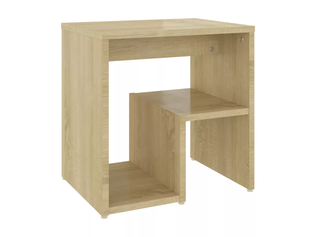 Table de chevet Chêne sonoma 40x30x40 cm Aggloméré