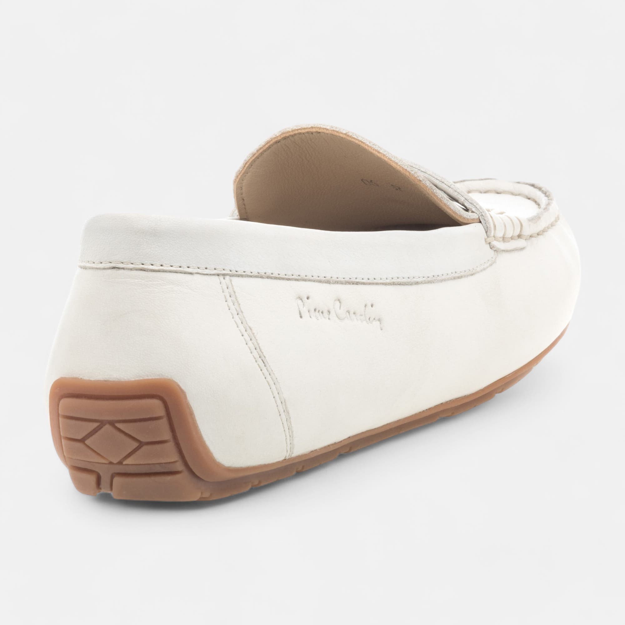 Mocassins Femme en cuir blanc